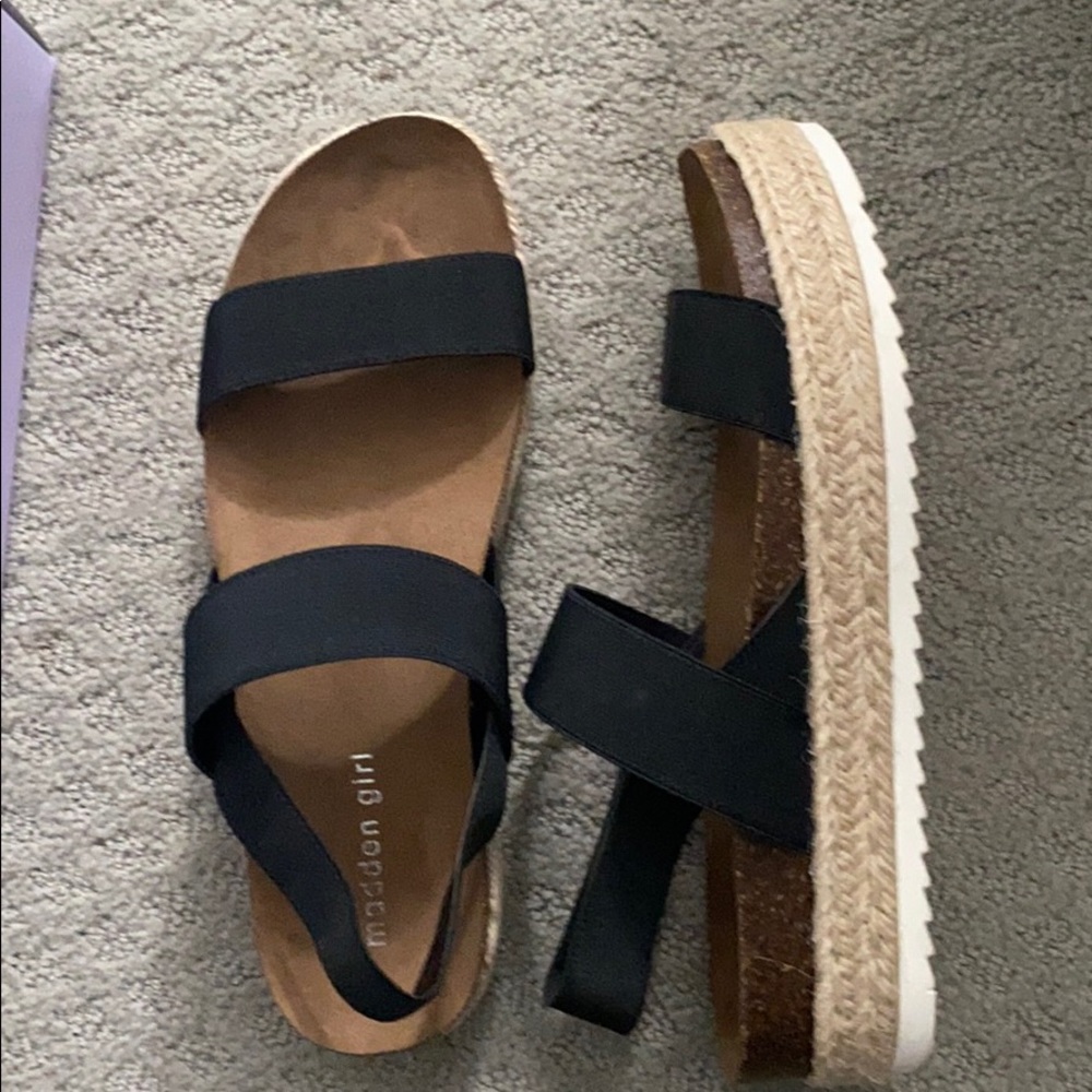 Madden Girl platform sandals
